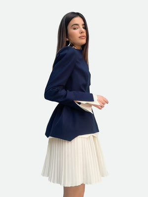 H4 Jacket Blue-White