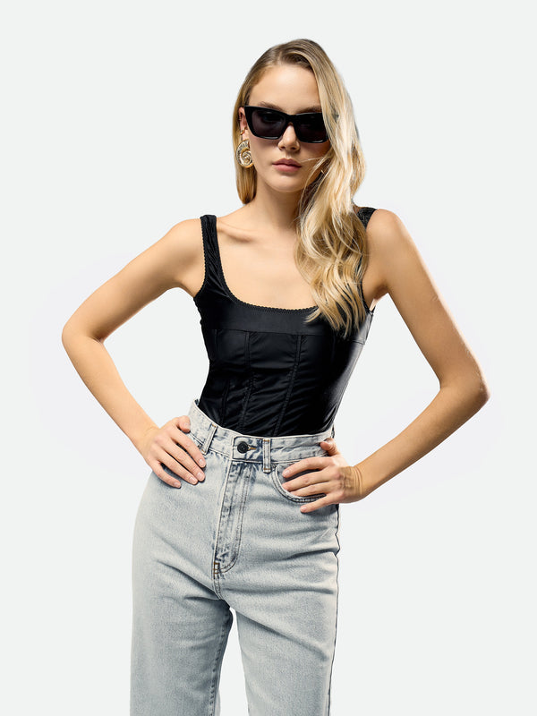 Nova Bodysuit Black