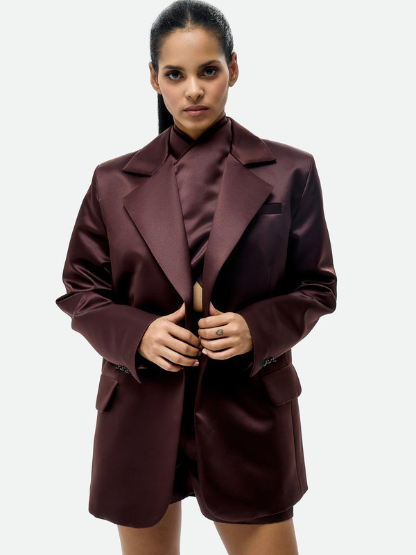 Signature Jacket Brown