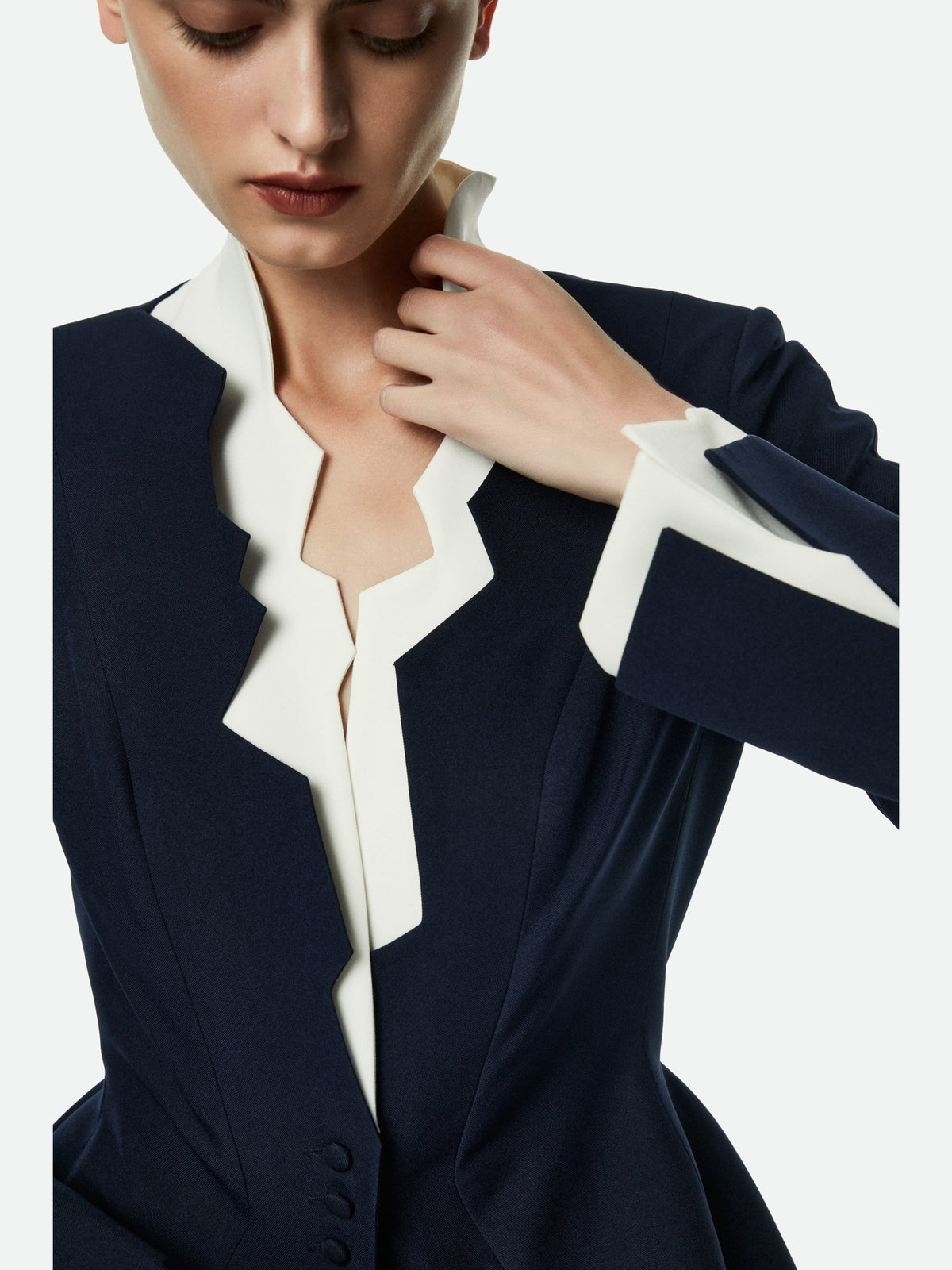 H4 Jacket Blue-White