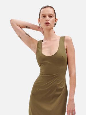 Tilly Dress Military Green
