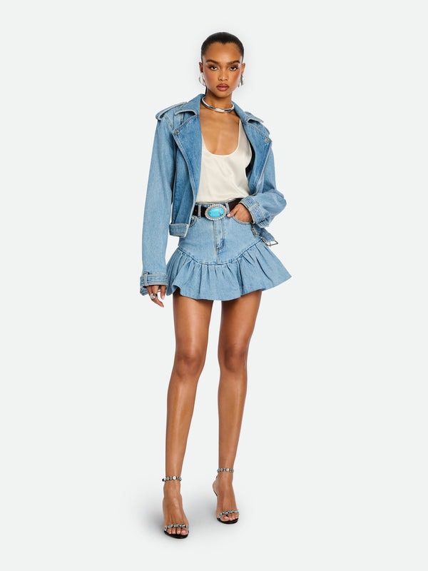 Angelique Denim Skirt