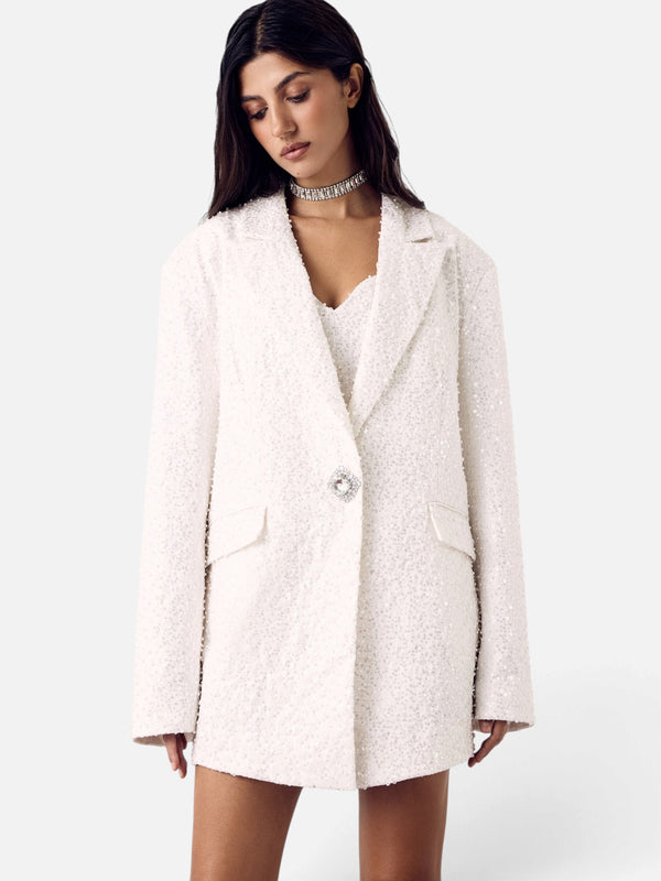 Fitted Jacket Milk
