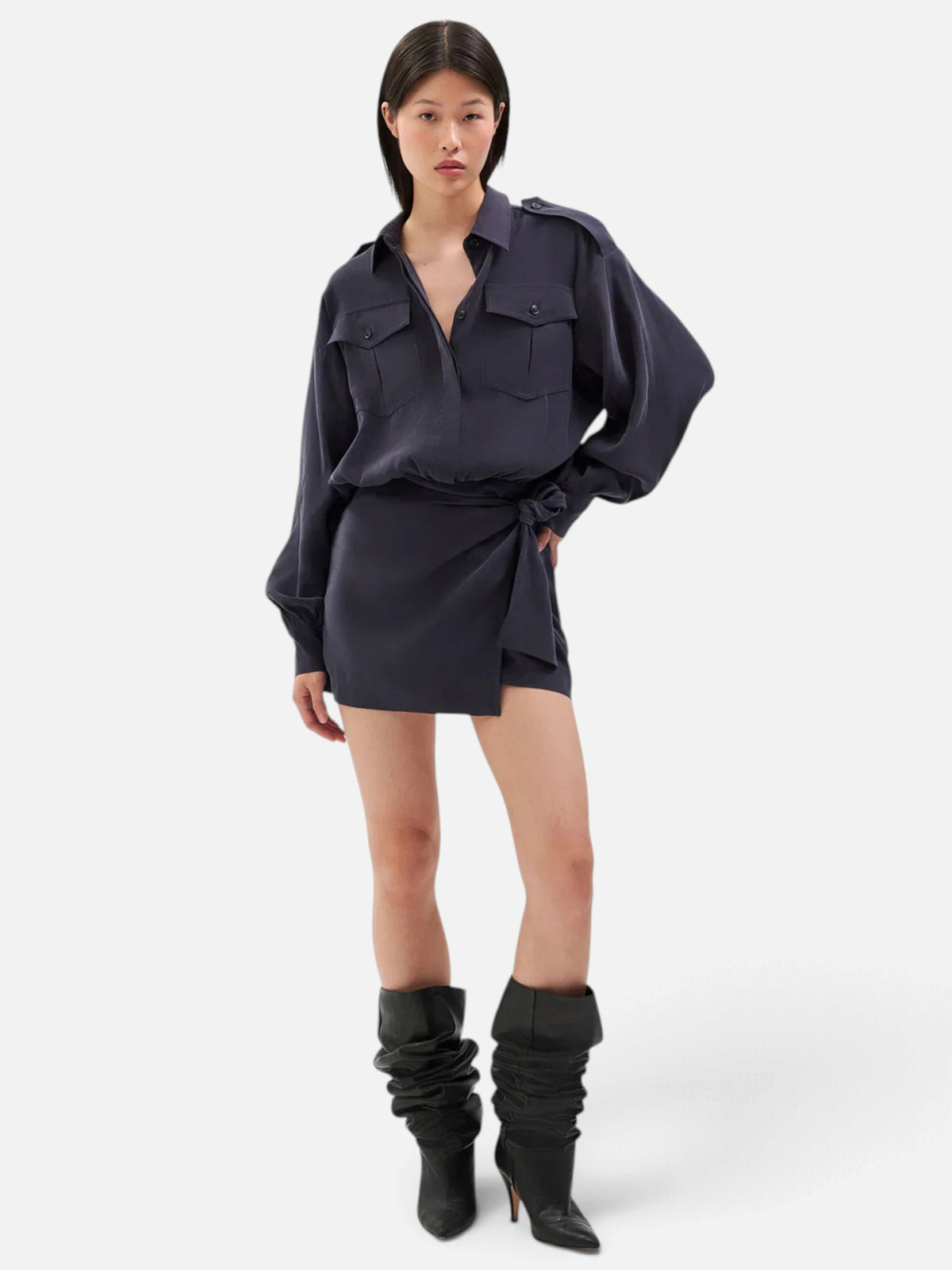 Andes Dress Navy