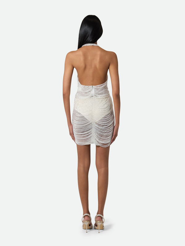Beaded Top White 376