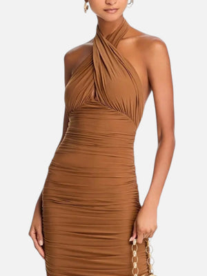 Bobbie Dress Tobacco
