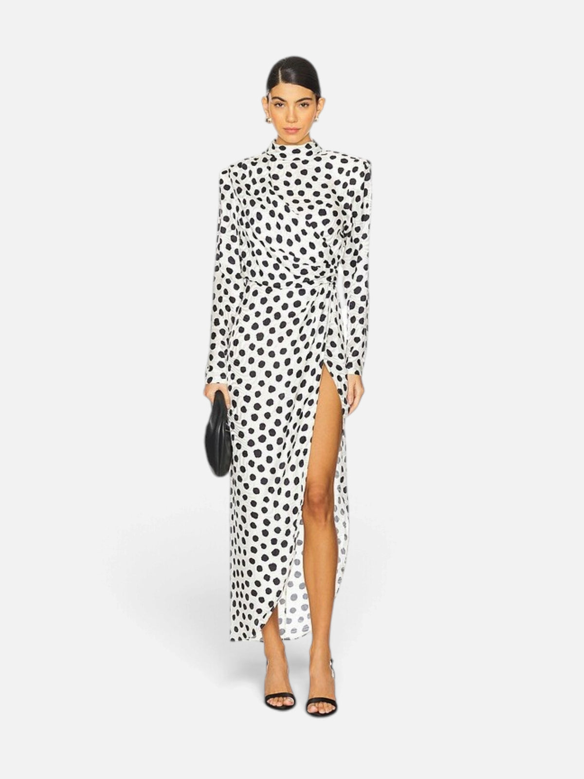 Ariane Dress Ivory-Black