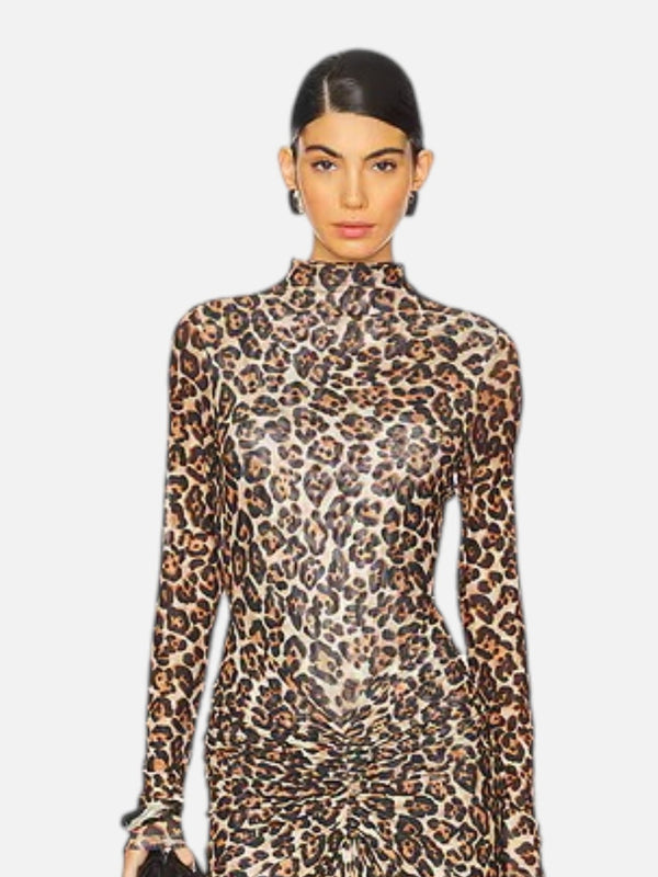 Scorpio Dress Leopard
