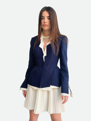 H4 Jacket Blue-White