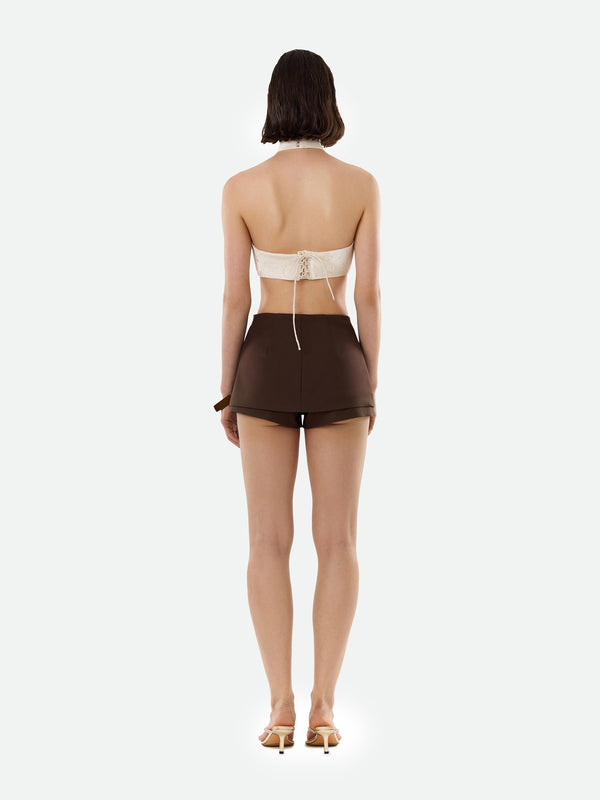 Mia Shorts Brown