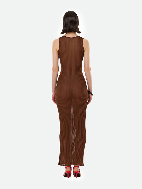 Teona Dress Brown