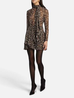 Carlotta Dress Leopard