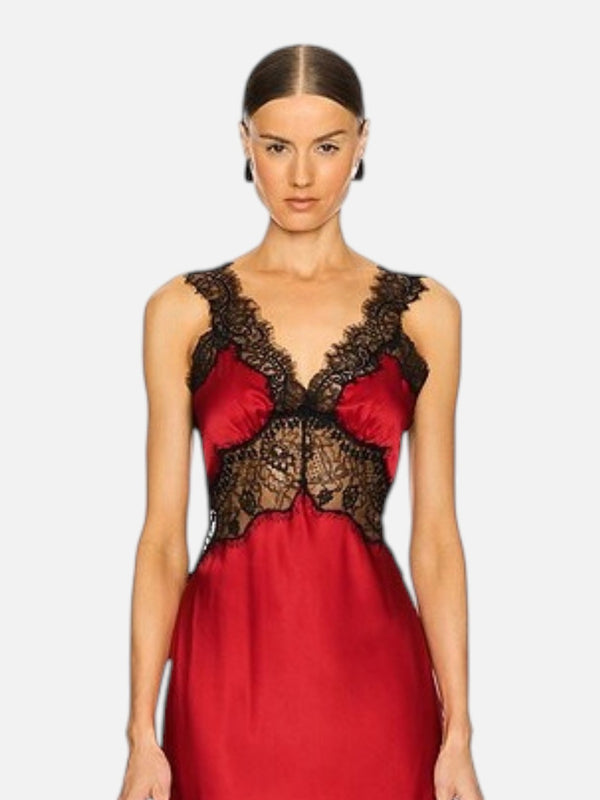 Cleo Dress Cherry