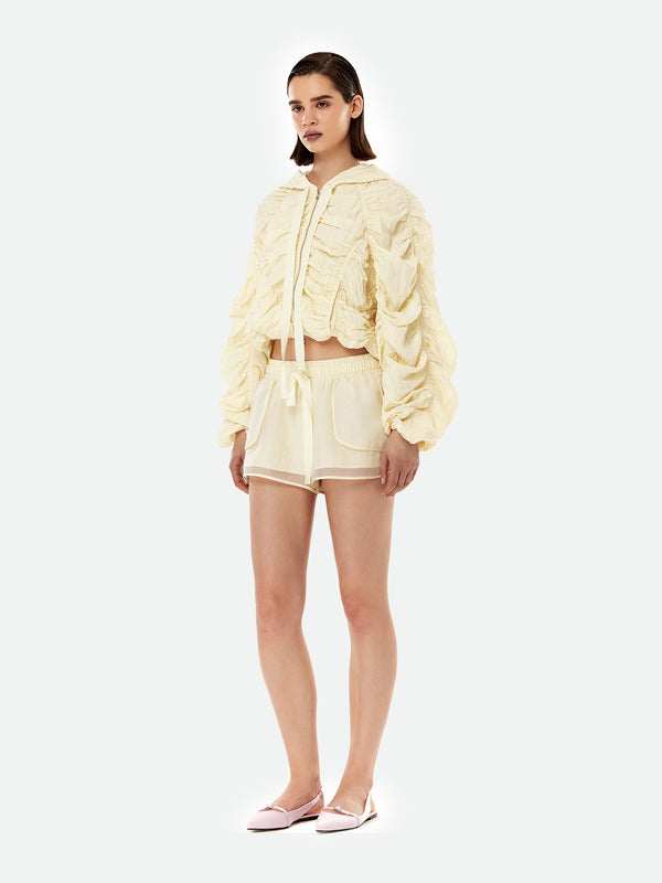 Christy Bomber Ivory