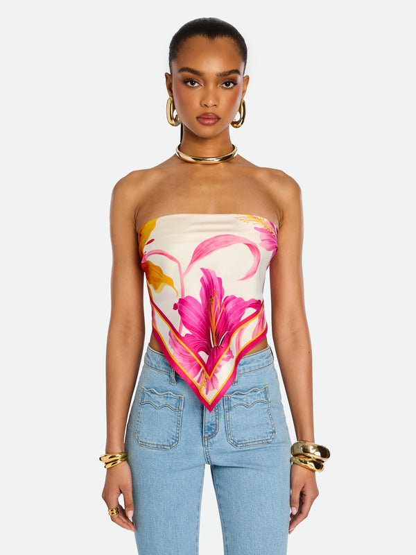Alivia Silk Top