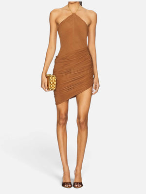 Delphine Dress Tobacco
