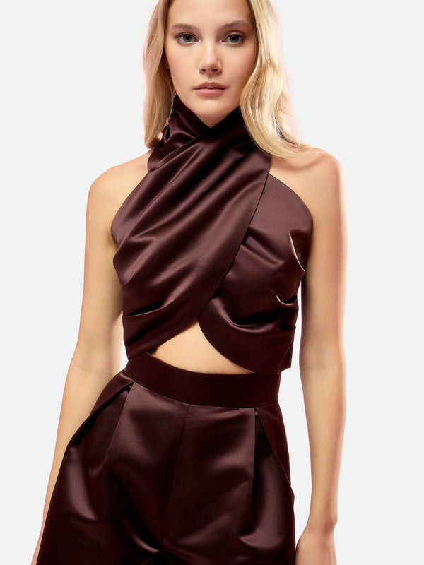 Signature Top Brown