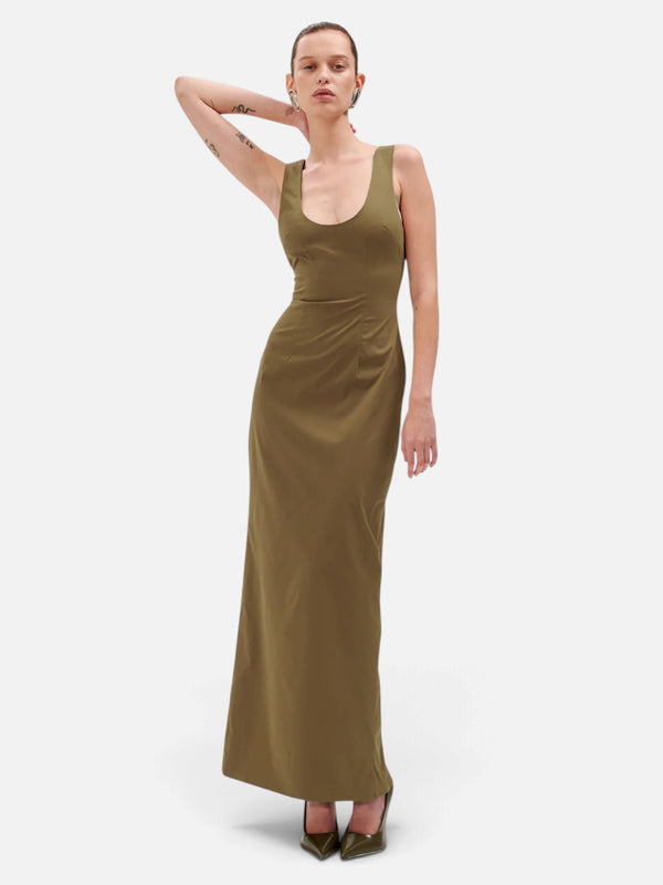 Tilly Dress Military Green