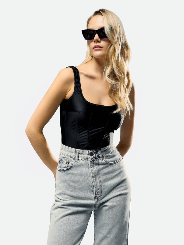 Nova Bodysuit Black