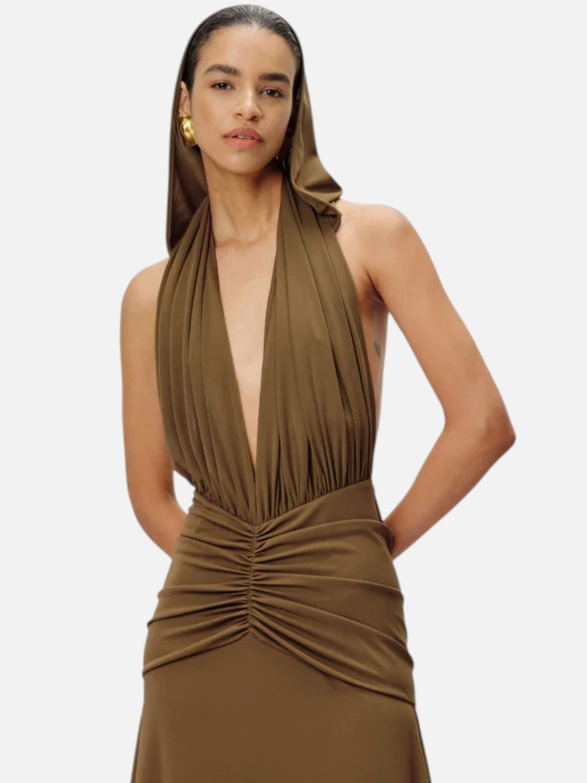 Labelle Dress Olive