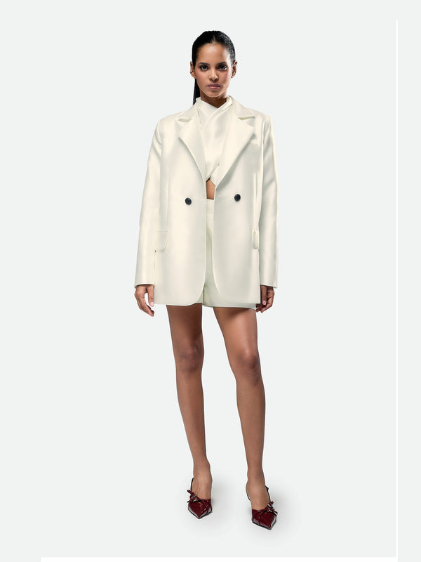 Signature Jacket White