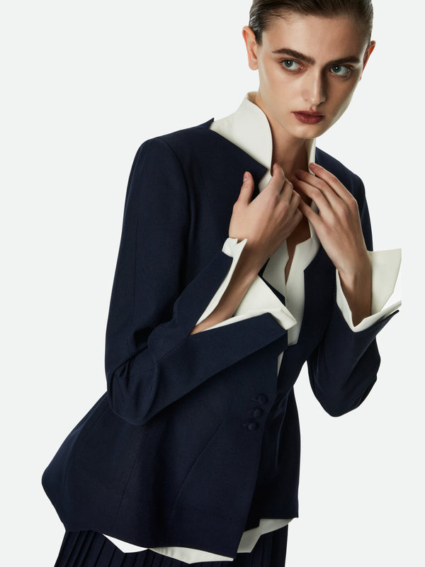 H4 Jacket Blue-White
