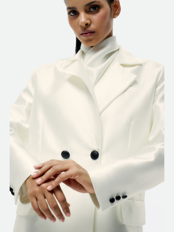 Signature Jacket White
