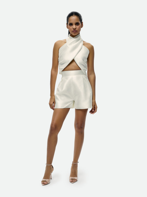 Signature Shorts White