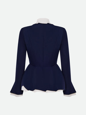 H4 Jacket Blue-White