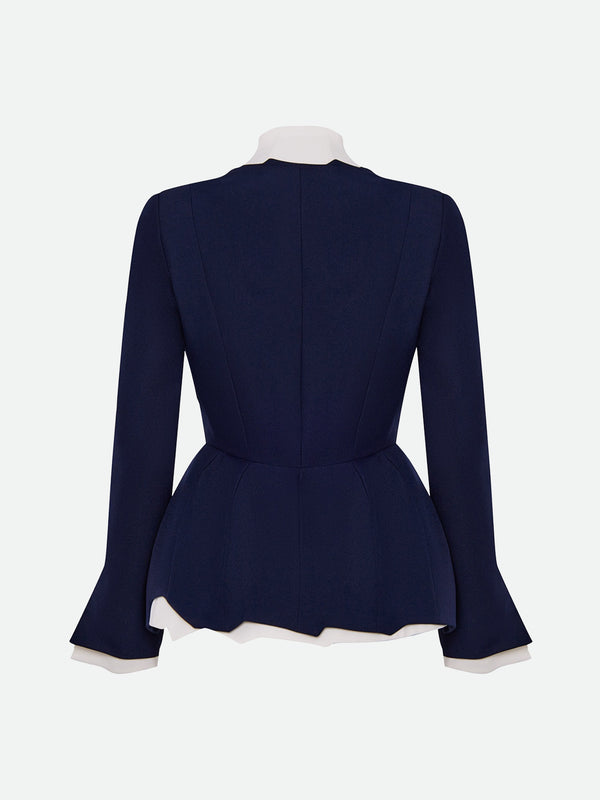 H4 Jacket Blue-White