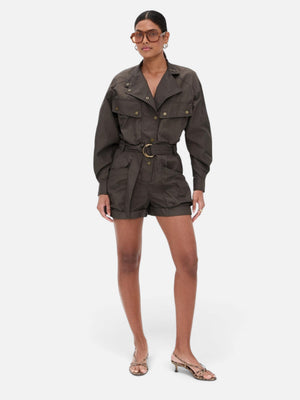 Mildred Romper Military