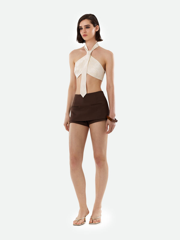 Mia Shorts Brown