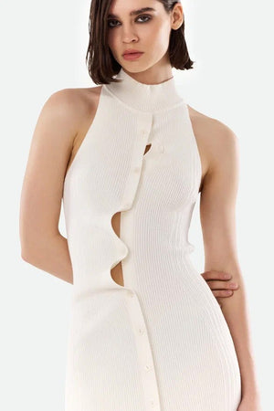 Alma dress milk