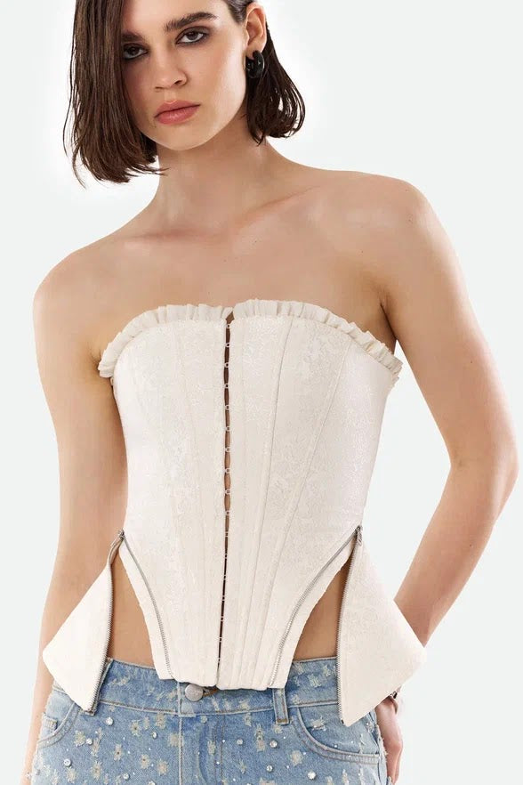 Alma dress milk