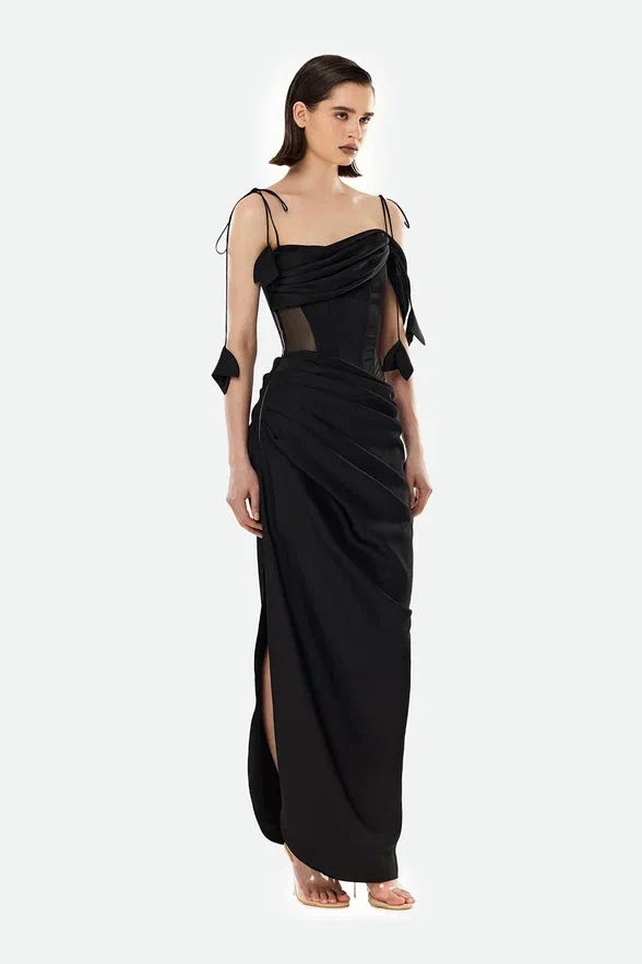 Fleur dress black