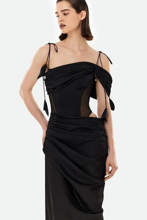 Fleur dress black