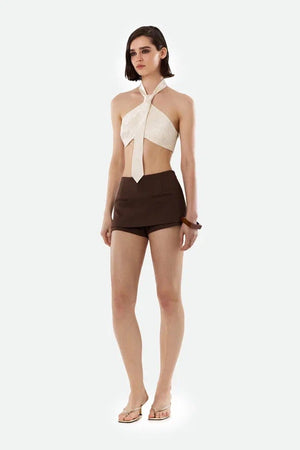 Mia shorts brown