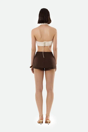 Mia shorts brown